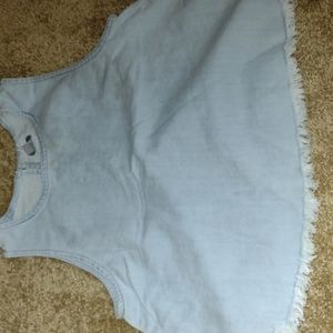 Blue jean shirt